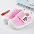 Baby walking shoes for girls, sizes 0-1 to 1-3 years, infant shoes for spring and autumn, soft sole, non-slip, breathable, and secure fit for boys
