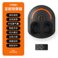 massage foot massage machine english remote control large size multi-function air bag kneading hot compress foot bottom foot massager