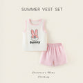Baby vest suit summer sleeveless sports cotton vest summer thin baby clothes kids
