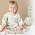 Infant and toddler autumn clothing, class a bodysuits, newborn long-sleeved rompers, baby girl outdoor crawling suits for spring and autumn
