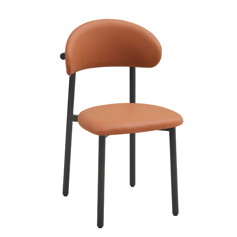 Luxury dining chair - home, leather cushion, casual chair, hotel reception chair, commercial banquet chair, dining chair