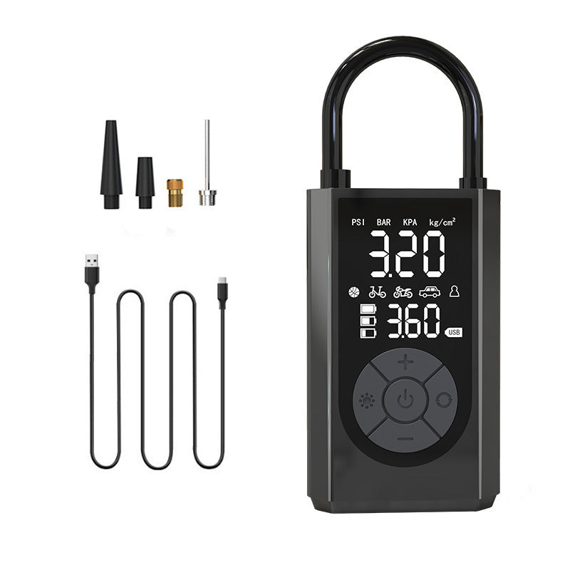 Portable Mini Self-owned Electric Tire Pump Air Pump Handheld Car Charging Dual-purpose Car Air Pump