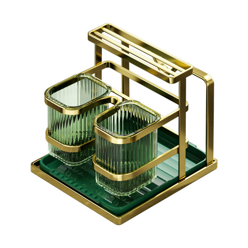 No punching knife holder, kitchen rack, household multi-functional countertop, chopstick cartridge, knife storage, finishing rack customization