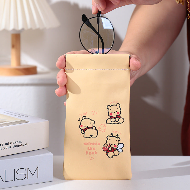 Sanitary napkin storage bag women's explosion cute cartoon lipstick cosmetic bag small portable large capacity