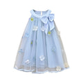 【clearance】girls' summer dress new style - super fairy chic princess dress for baby girls, flowy tulle, first birthday outfit