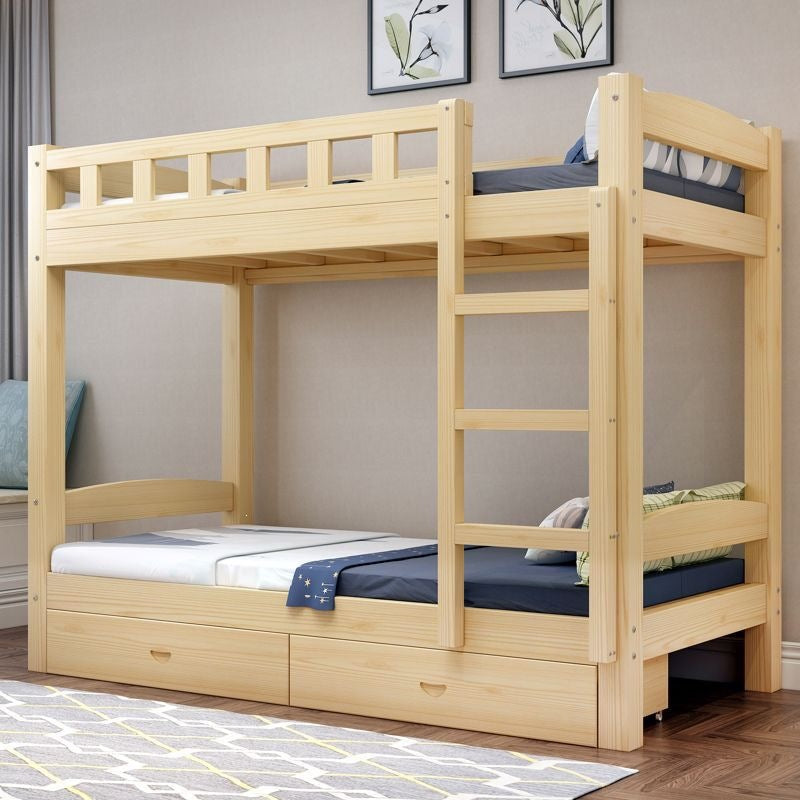 Solid wood bunk bed, children's bunk bed, mother-in-law bed, adult bunk bed, dormitory bed, pine double bunk bed