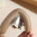 Insfrench rhinestone slippers summernew arrivalk-style girl shoes lace toe princess shoes beach sandals