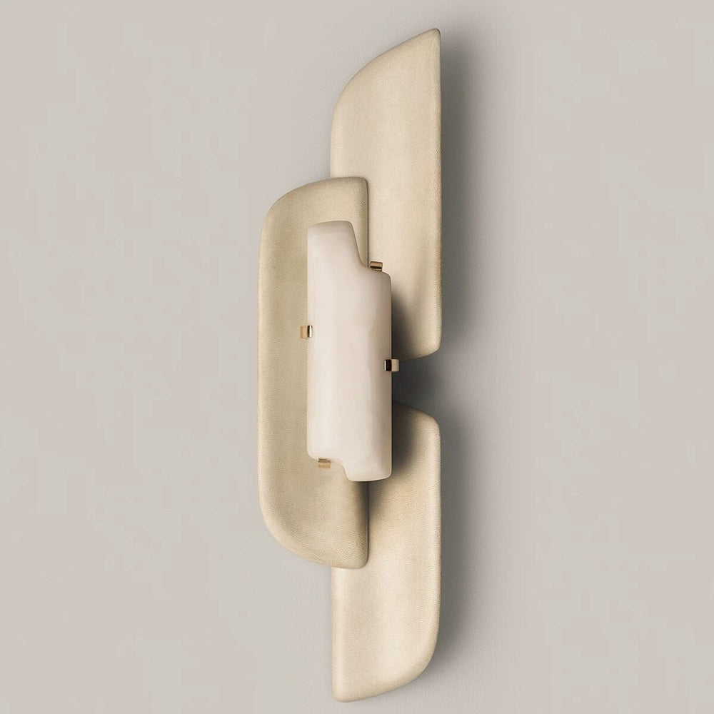 accessible luxury designer marble wall lamp bedside postmodern casual bedroom living room background atmosphere lamp