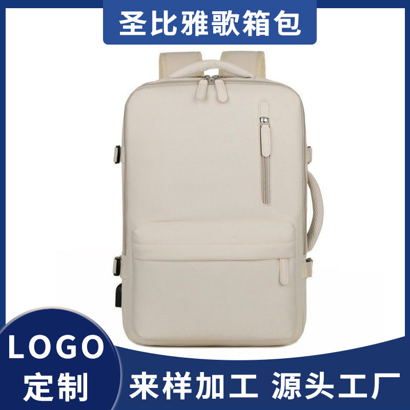 Customized backpack Large capacity Multifunctional Cross-border short business trip Student travel Backpack wholesale