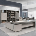 Boss table bookcase casual storage storage cabinet furniture office background file cabinet information cabinet wooden floor cabinet