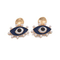 Wholesale devil's eye earrings - european & american style, chic, unique, high-end, statement pearl studs & earrings for women