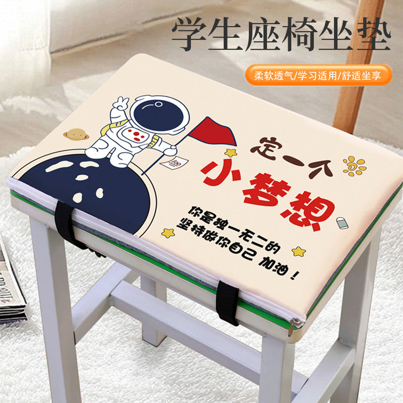 Student seat cushion - anti-butt pain, classroom-specific sponge pad, stool/chair seat cushion, anti-fatigue for long sitting, office essential