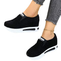 Independent station cross-border plus sizespring & fallnew arrival loafers hidden heel round toe platform shoes thick solecasualeasiest for match women's flats
