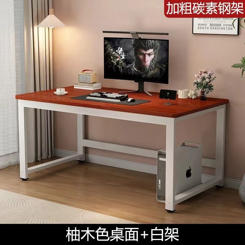Computer desk student study desk bedroom desktop office desk writing rectangular home study desk table freestanding