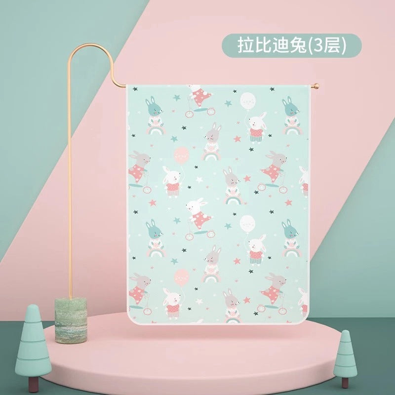 Baby waterproof breathable washable large bed sheet menstrual pad bed mat period overnight small mattress
