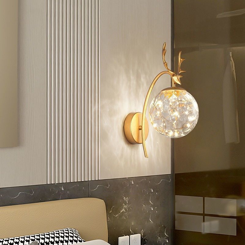 New arrival bedside wall lamp accessible luxury wall lamp wall for homepopular art bedroom bedside lamp hanging wall hanging
