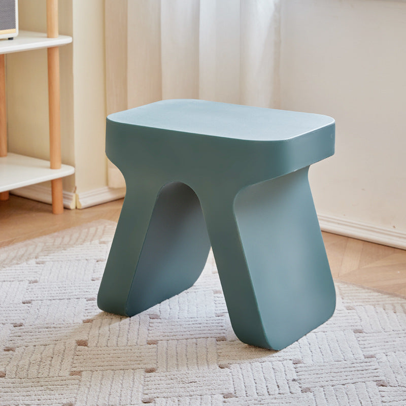 Ins small stool for home, shoe changing stool, shoe stool, door plastic children's stool, multi-color optional, modern casual small