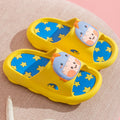 Kids' summer cartoon slippers - boys' indoor home anti-slip soft sole bathroom cute girls' baby princess sandals