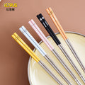 Original beerus co-branded 316 stainless steel chopsticks suit cartoon for homeclassy tableware chopsticks gift wholesale