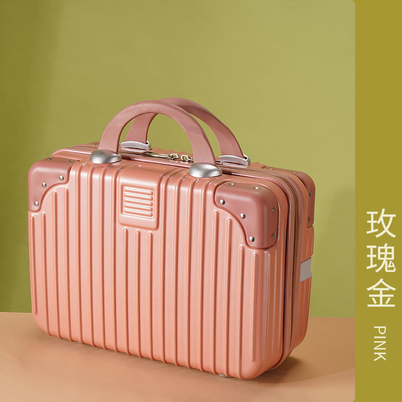14 inch portable cosmetic case creative gift box holiday souvenir packing box suitcase mini small storage box