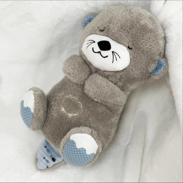 New soothing otter bear plush toy for kids - sleep companion, soft doll, baby toy, birthday gift