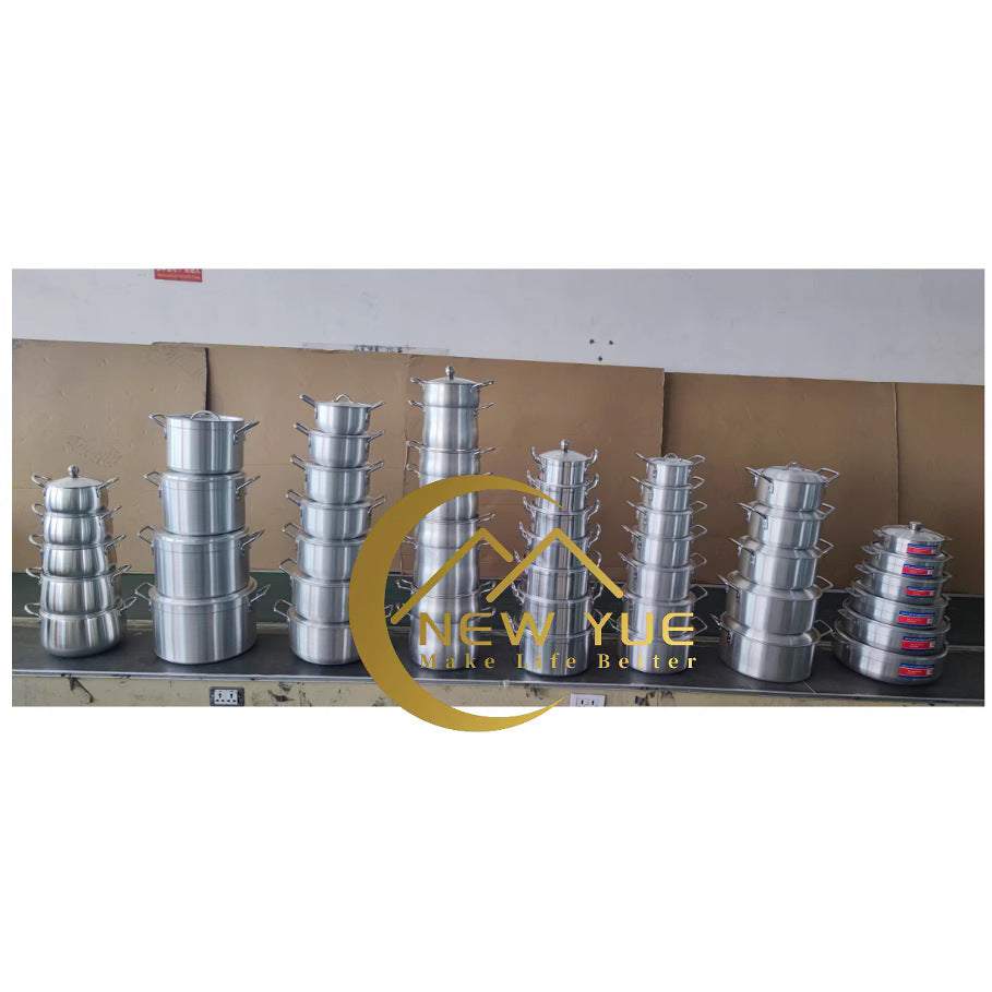 factory direct sales aluminum pot for home aluminum pot for home aluminum pot kitchen tableware commercial aluminum pot apple aluminum pot best-selling