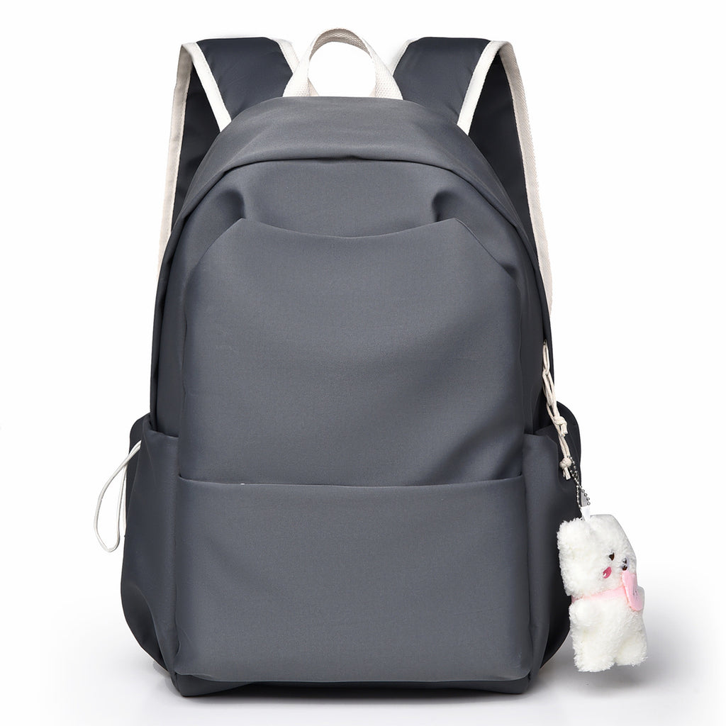 New simple and versatile backpack Mori large-capacity schoolbag Korean version of junior high school student casual backpack printing
