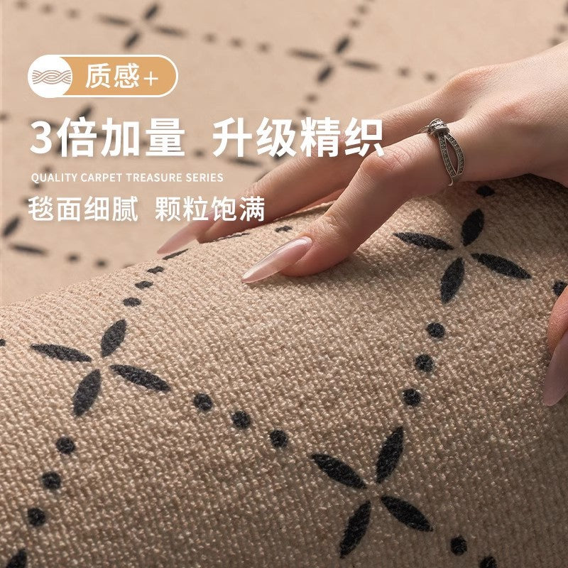 Distributed carpet living room no-wash and wipeable new arrival medieval style frenchretro special-shaped irregular stain-resistant bedroom floor mat