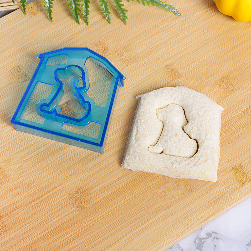 Diy sandwich mold bread cutter - cartoon toast cutter, rice ball mold, bread cutter - bear toast cutter