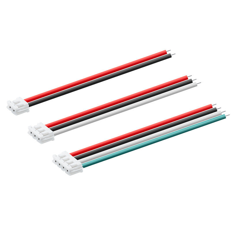 Wholesale UL1007 22awg motor motor battery chandelier connection harness 2p3p4p male EH terminal cable