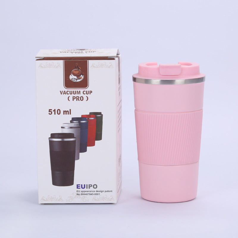 New 304 stainless steel coffee mug - portable, office desk thermos, outdoor travel tumbler, car cup - wholesale