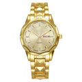 Wholesale men's watches: premium, cross-border, luminous, waterproof, dual calendar, rivet steel band quartz watch ⌚ - cross-border watch