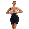 Armless fake crotch body shaping thin zipper buttoned jumpsuit waist and buttocks pad sexyhigh waist tummy control butt lift pants