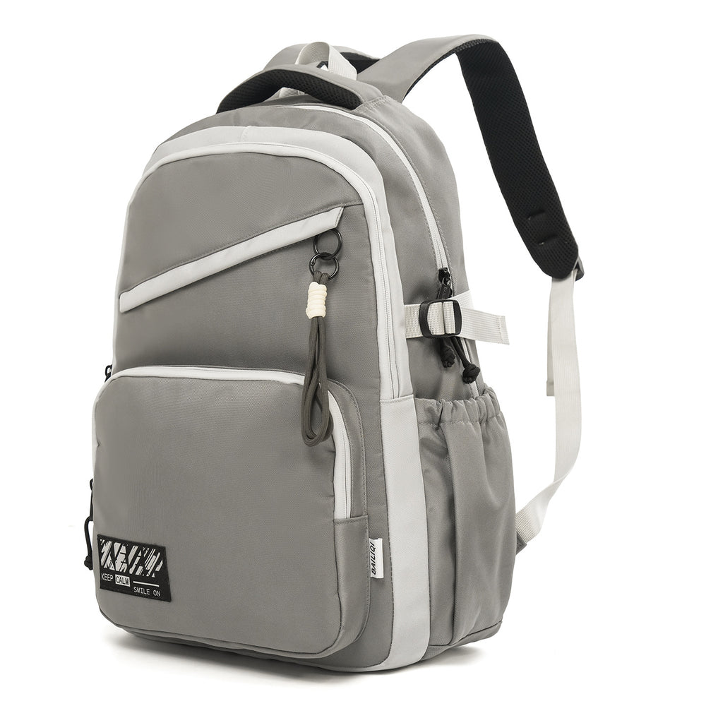 2026 new student backpack - large capacity, multiple compartments, wear-resistant, factory direct, in-stock wholesale, cross-border double shoulder backpack