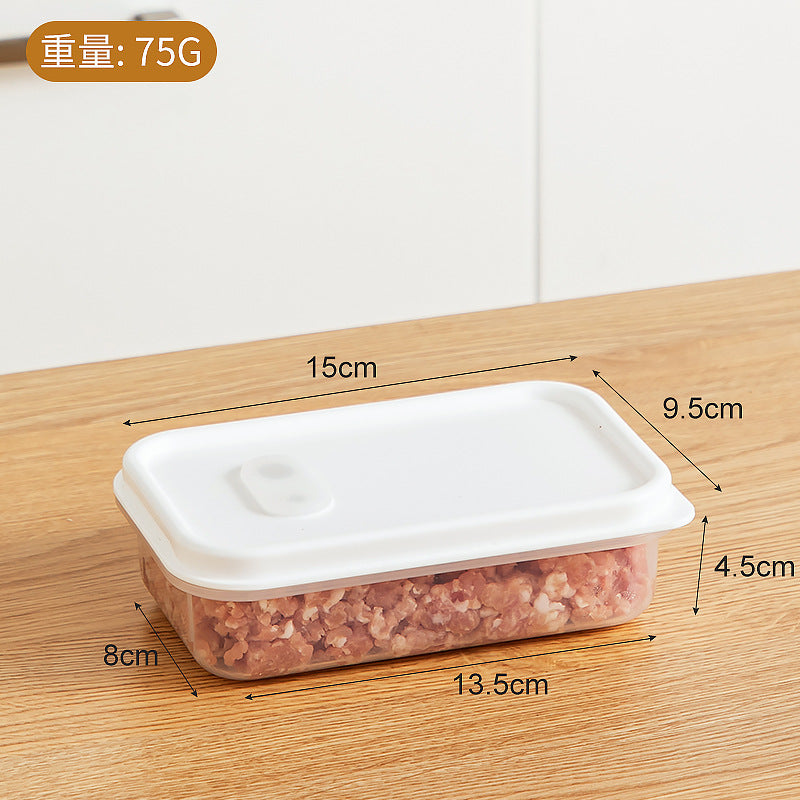 Kitchen Food Refrigerator Storage Box Transparent Sealed Fruit Food Fresh-keeping Box Food Grade Plastic Japanese Bento Box