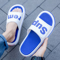 2023 new men's summer slippers: stylish, minimalist, indoor/outdoor, non-slip, wear-resistant, and super comfortable. wholesale available