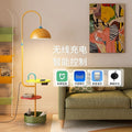 Memphis floor lamp - new living room accent light for sofa, decorative ambient lighting, kids' room bedside table lamp with integrated storage, coffee table lamp
