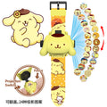 Elsa princess kids watch toy kuromi projection girls kindergarten girls 3 years old cartoon electronic watch