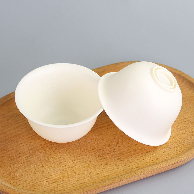Small flat silicone mask bowl soft bowl beauty salon bowl small bowl makeup spa tool mask tool manufacturer