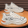 Men's shoes 2025 new trendy winter breathable athletic casual shoes running versatile student mesh height increasing chunky sneakers