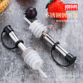Factory direct 304 stainless steel pe material wine pourer, spout, cocktail shaker, kitchen oil bottle stopper
