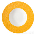 Ceramic pasta plate - home use straw hat plate, creative soup plate, western-style popular restaurant & hotel pasta plate tableware