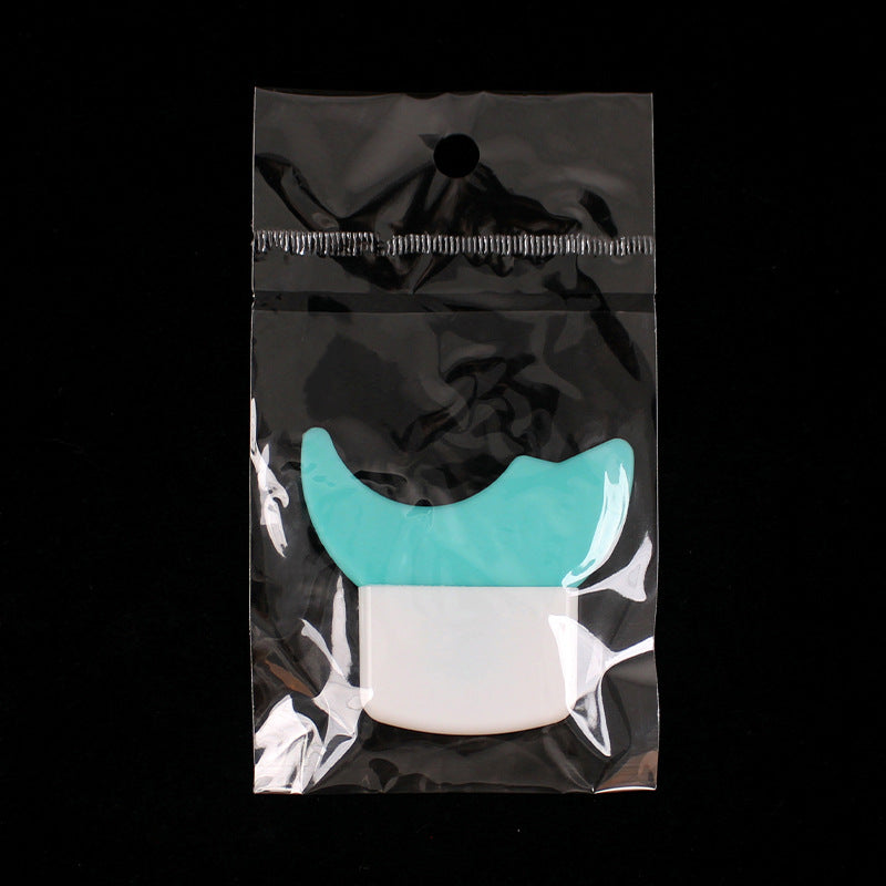 Imitation silicone tpr eyelash baffle novice drawing eyeliner mascara auxiliary eye makeup auxiliary tool crescent soft silicone