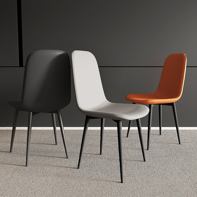 Factory direct normcore dining chair for home italian accessible luxury office chair high density sponge creative negotiation back chair