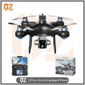 Ky102 drone with screen remote control, brushless motor, optical flow positioning, electric lens, and hd aerial photography