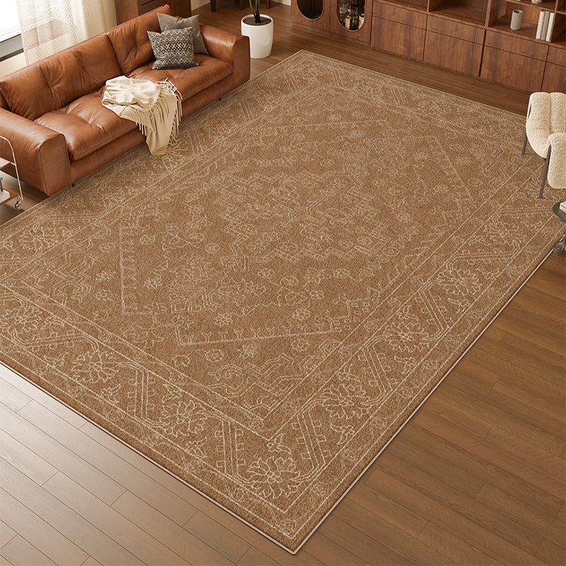 Distributed living room carpet classy new italian style no-wash wipeable waterproof full bedside bedroom stain-resistant carpet mat