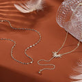 Brass real gold plating fashion cross-border hot selling y-shaped chain fashion women's long tassel beach chain niche design