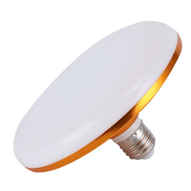 LED bulb flying saucer light E27 screw white disc light waterproof eye protection lighting for household car room