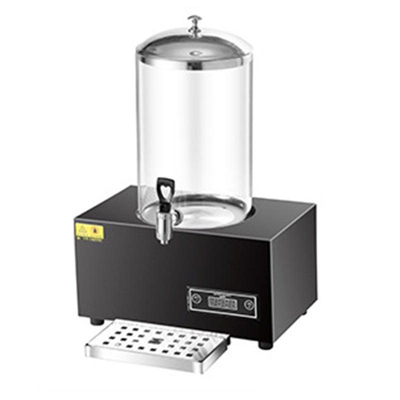 Milk tripod, hotel restaurant glass milk tripod coffee tripod numerical control heating stainless steel hot and cold tripod, juice tripod