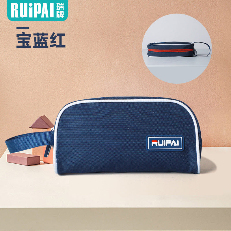 Rui brand single-layer large-capacity stationery bag simple pencil bag primary school students pencil bag wholesale creative lightweight creative cute